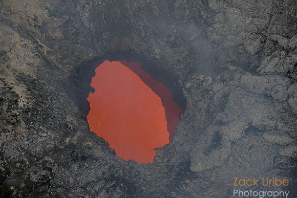 Skylight near Puʻu ʻŌʻō Crater