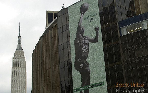 Madison Square Garden and the Empire Square Building