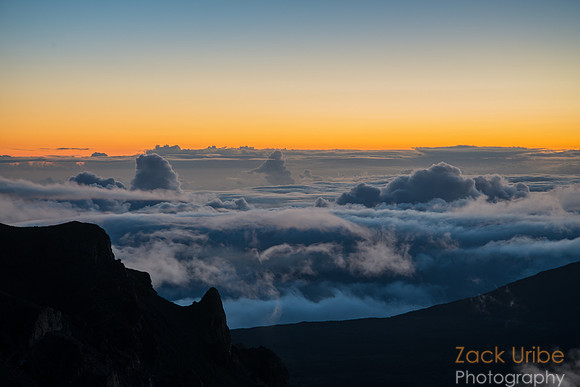Stunningly colorful Haleakala Sunrise